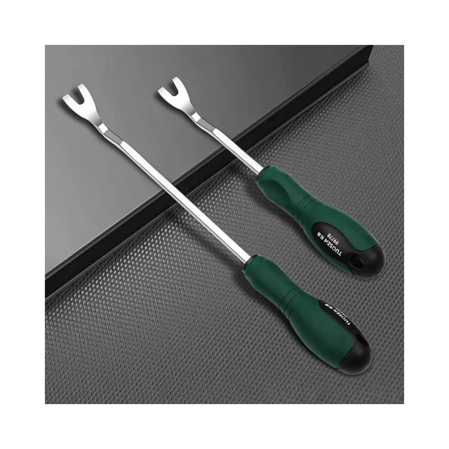 Kit de Ferramentas para Remoção de Painéis de Porta Automotivos: Conjunto Durável de Ferramentas de Aço para Remoção de Acabamentos Internos e Acessórios para Reparo Automotivo