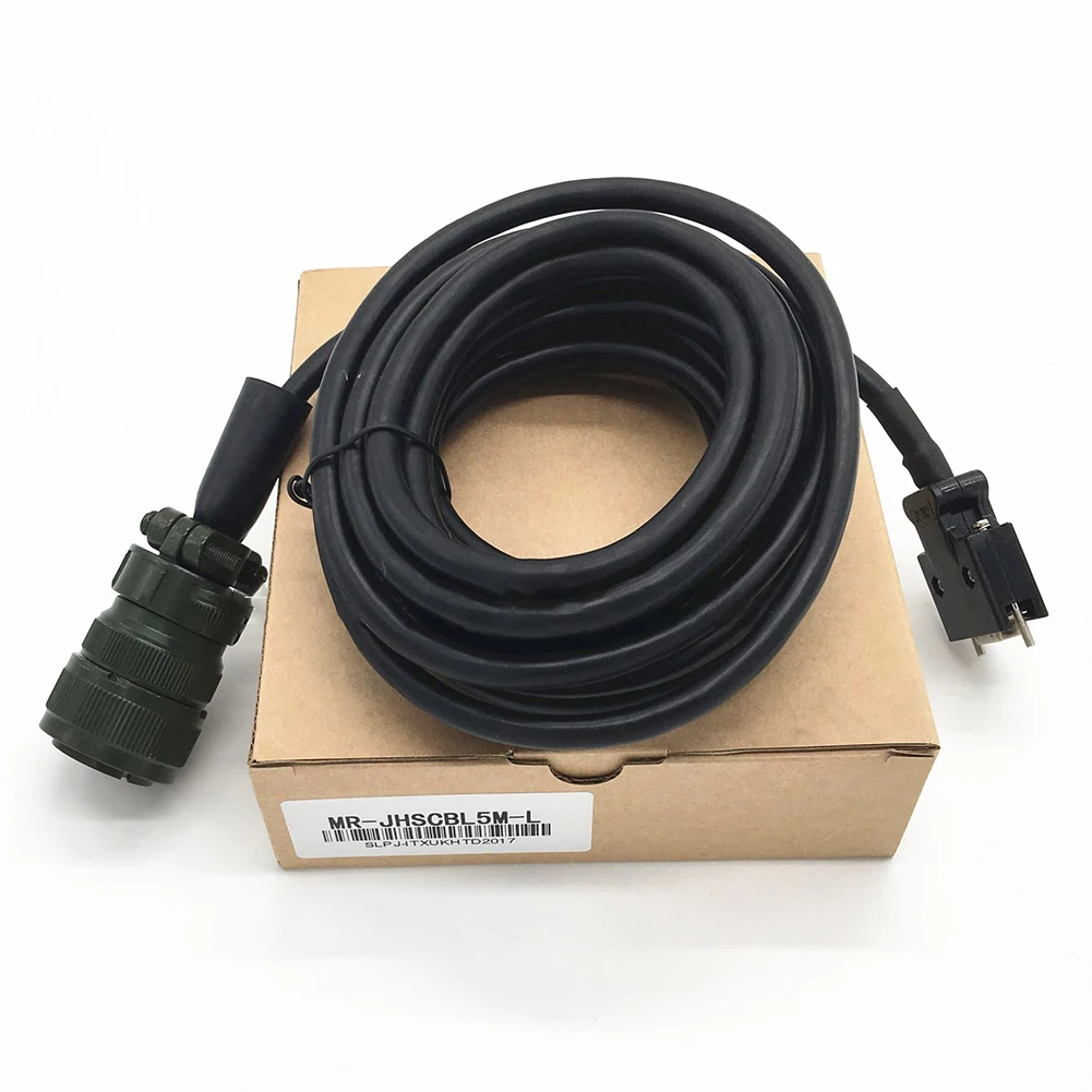 1PC For Mitsubishi MR-JHSCBL5M-L 5M 10 Core Servo Motor Encoder Cable