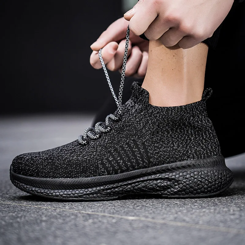 ホット販売軽量男性ランニングシューズ快適な通気性男性スニーカーカジュアルノンスリップ女性ジョギングシューズカップルスポーツシューズ