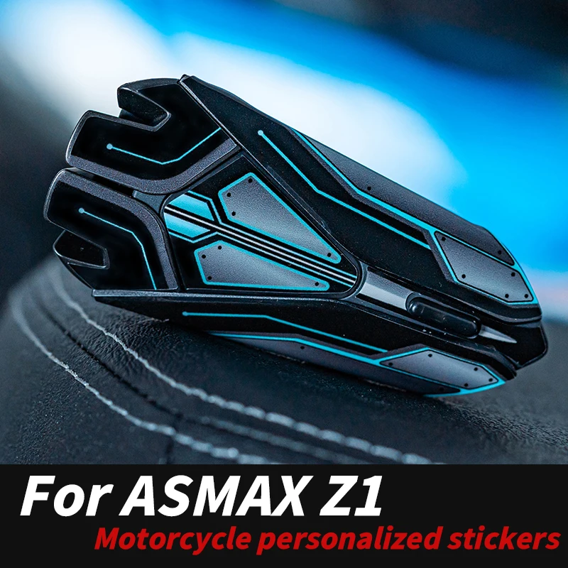 

For ASMAX Z1 Bluetooth Headphone Sticker Decorative Protective Shell Decals Custom Vinyl Wrap Aesthetic Modification Accessories