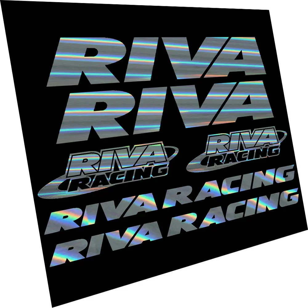 Kit para calcomanía/pegatina Sea doo rxp x rxt gti wake "Riva Racing", 6 piezas