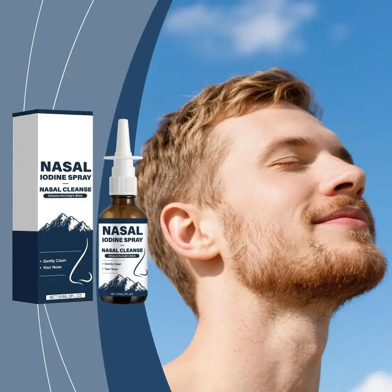 Nasal Care Spray for Dry Nose  Gentle Nasal Moisturizer Daily Use Hydrating Formula Soothes Nasal Passages Home and Travel