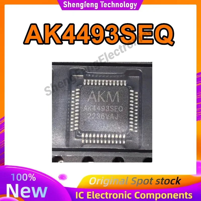 

AK4493 AK4493SEQ AK4493SEQ LQFP48 IC чипсет Новый Оригинальный в наличии