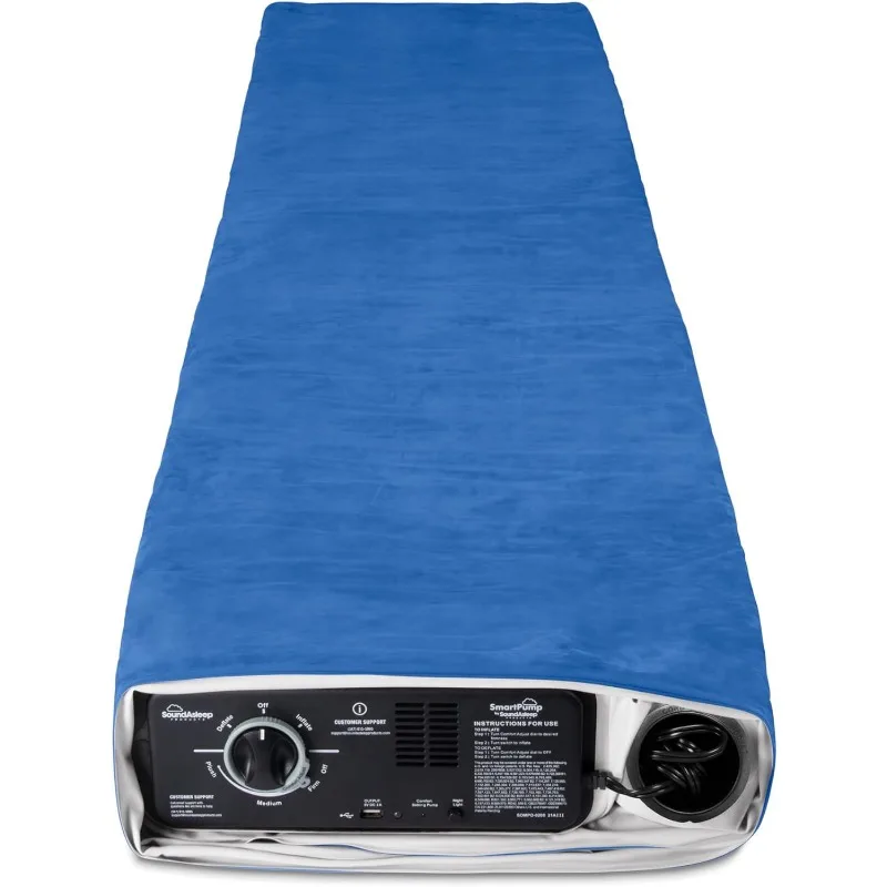 Soundsleeping Cloudnine-Serie Luchtmatras Met Dubbele Slimme Pomptechnologie Queen Size