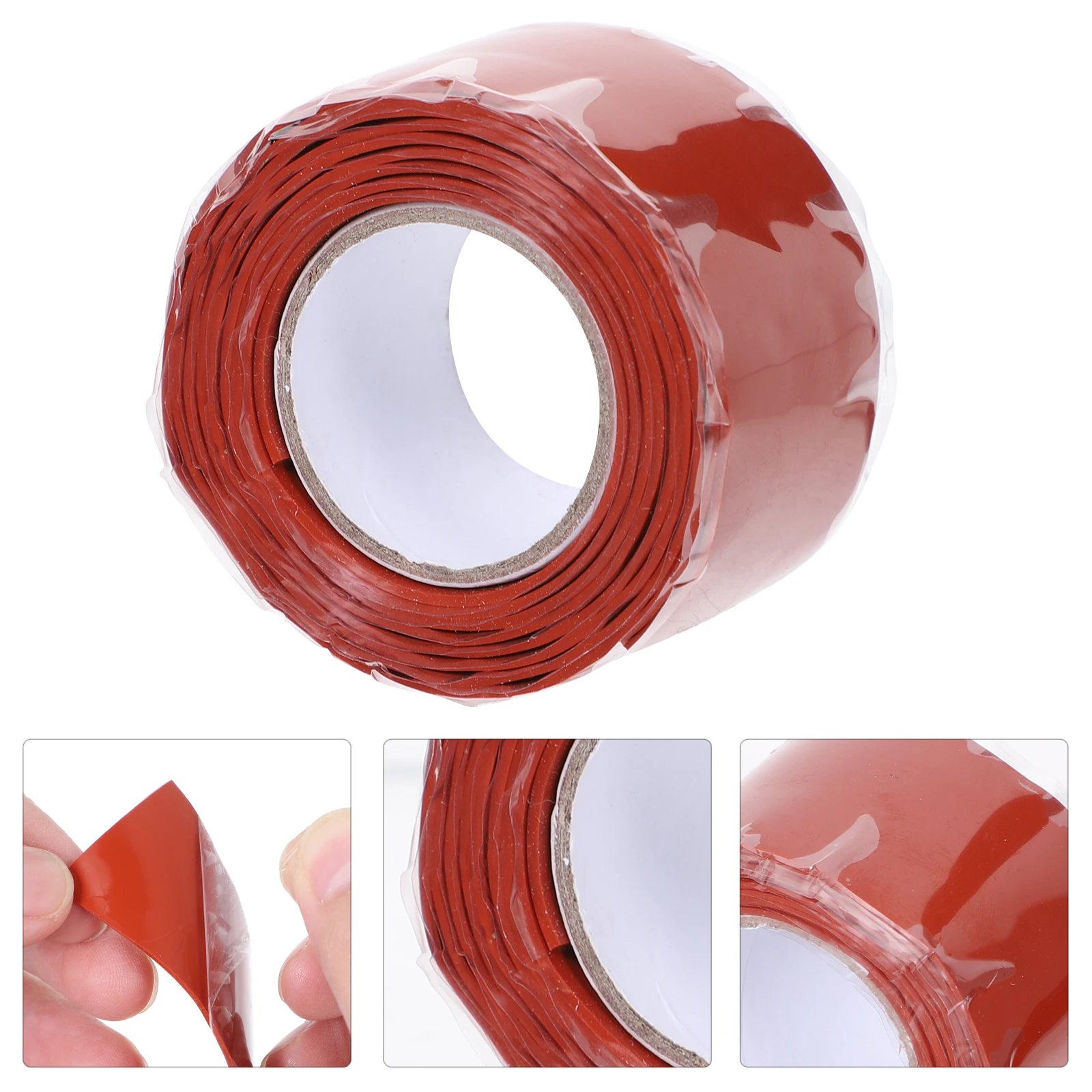 

Waterproof Tape 25mmx1mx1mm Flexible Silicone Sealing Duct Tape for Pipe Sewer Faucet Leakage Repair Without Stopping Water
