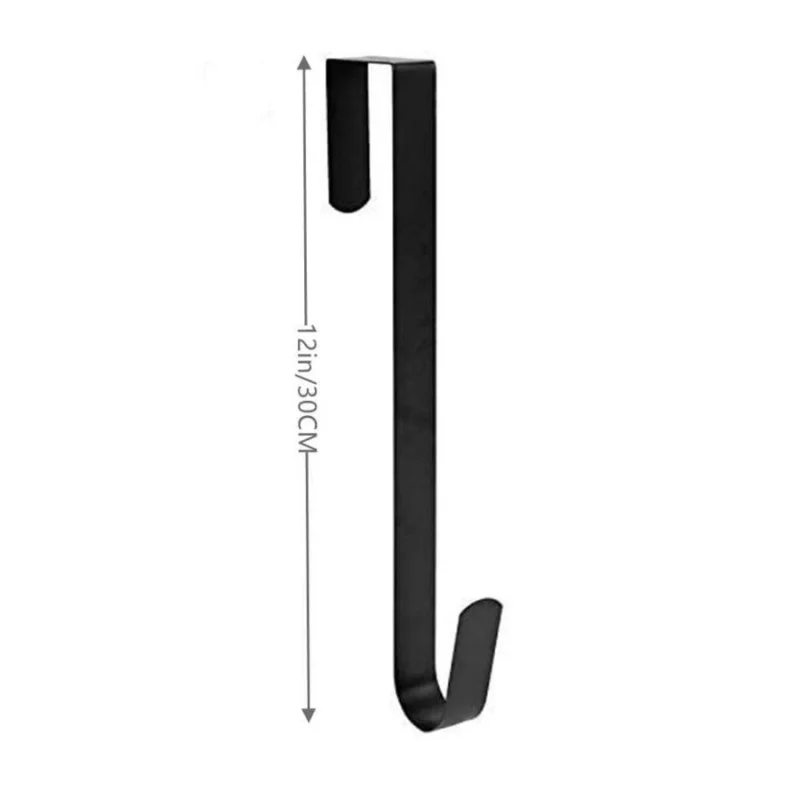 30cm/12in Wreath Hanger Rustproof Corrosion Resistant Strong Load-Bearing Easy to Install Christmas Wreath Hanger Decor