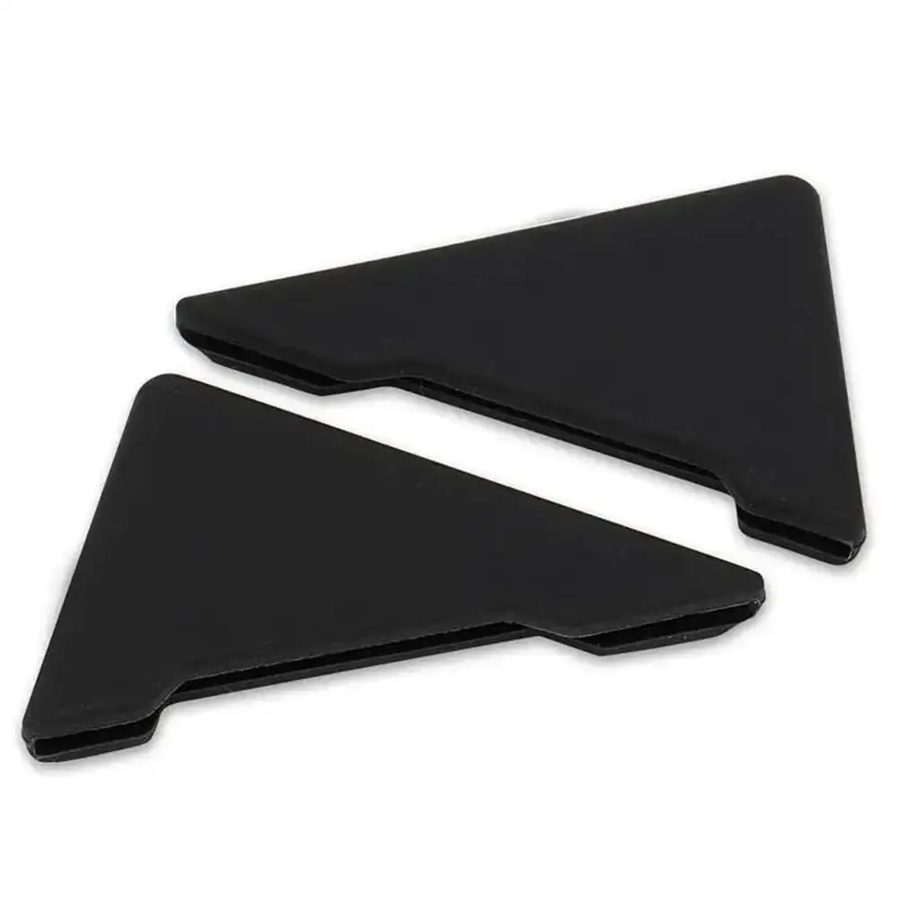 

4 шт. силиконовые угловые чехлы для дверей автомобиля, черные противоударные автомобильные дверные бамперы, угловая защита двери, защита от царапин, внешние детали автомобиля