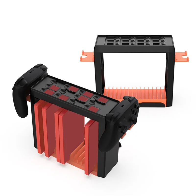 

Professional Multi-Functional Game Storage Tower For Switch 2, Featuring Controller Holder And Organize Rack