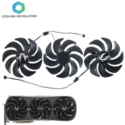Nowy oryginalny wentylator karty graficznej 4-pinowy DC12V 0.5A do gier ZOTAC GeForce RTX 4070 Ti 4080 4090 Extreme AMP