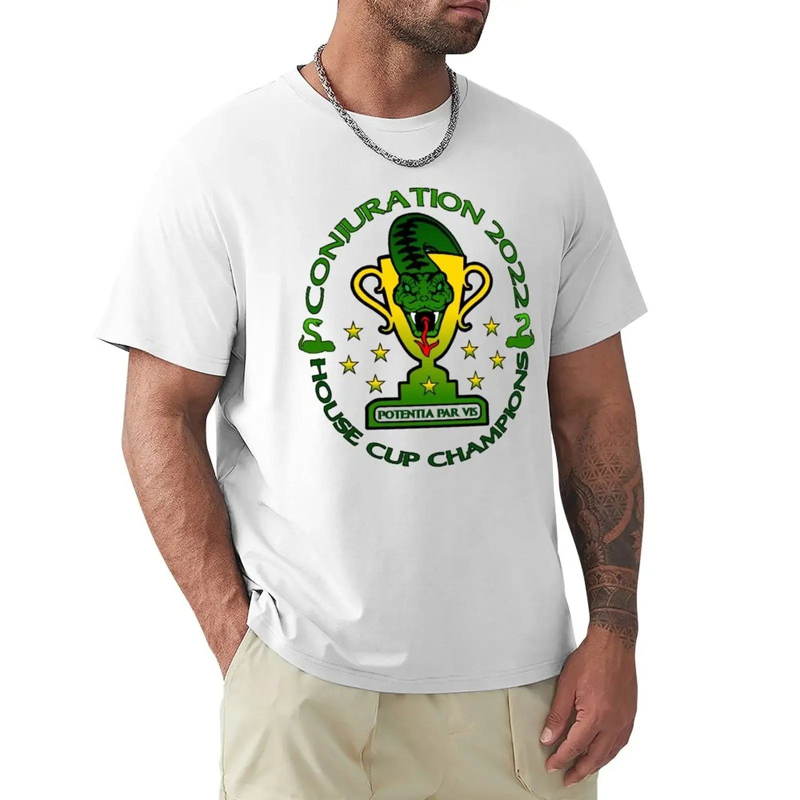 2022 CONjuration House Cup Champions T-Shirt sweat tops new edition Men's t-shirts