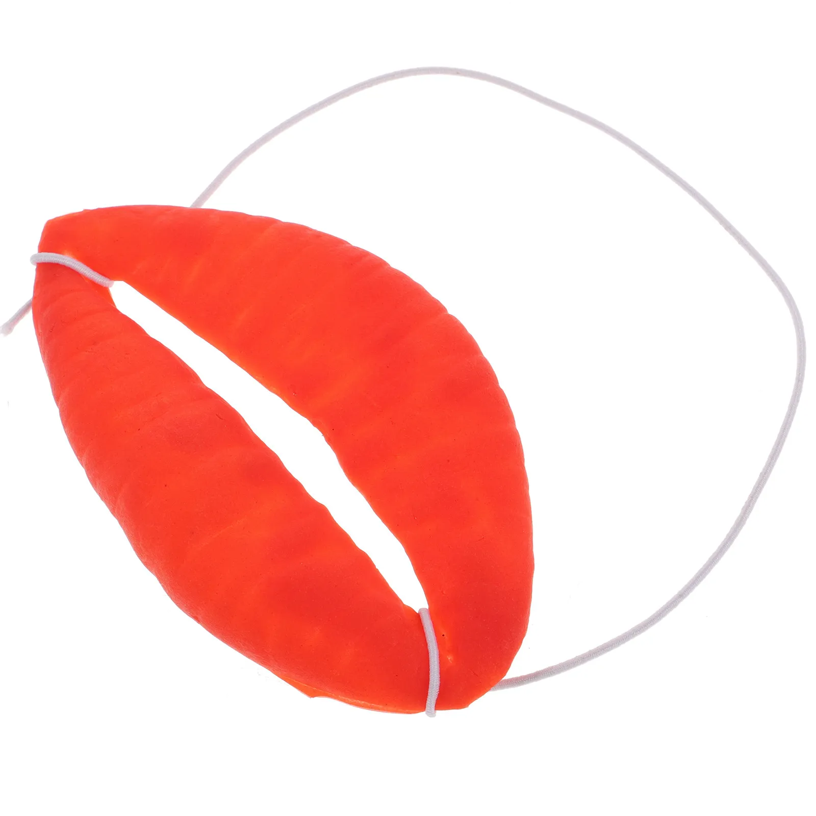 

Sausage Mouth Red Lips Halloween Decor for Face Funny Cartoon Latex Props Festival Party Supplies Mardi Gras Masquerade