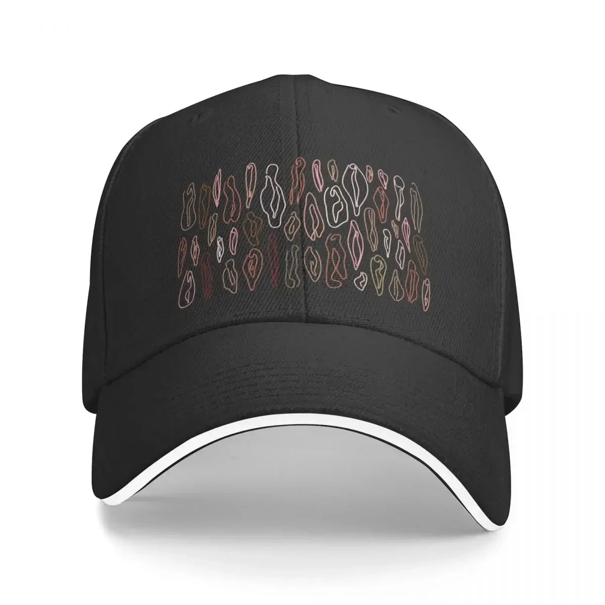 

Abstract Vulvart Baseball Cap Custom Cap Luxury Cap Golf Hat Man western Hat Man Women's