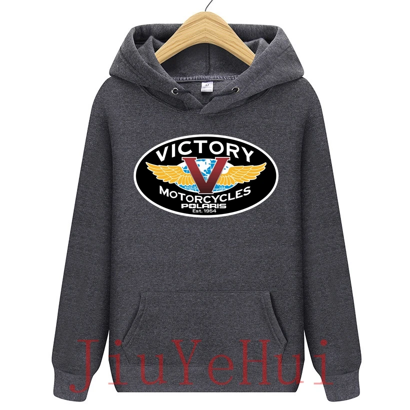 American Motorcycle Victory Polaris Hoodie Men’s Casual Hoodies Sweatshirts Men\'s Spring Autumn Hoodies Sweatshirt Tops