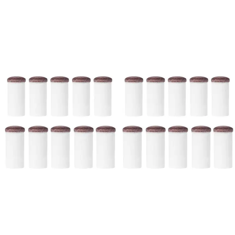 Y49A-20 قطعة الانزلاق على تجمع جديلة نصائح النايلون السنوكر جديلة الطويق البلياردو اكسسوارات البلياردو المشجعين الترفيه 13 مللي متر