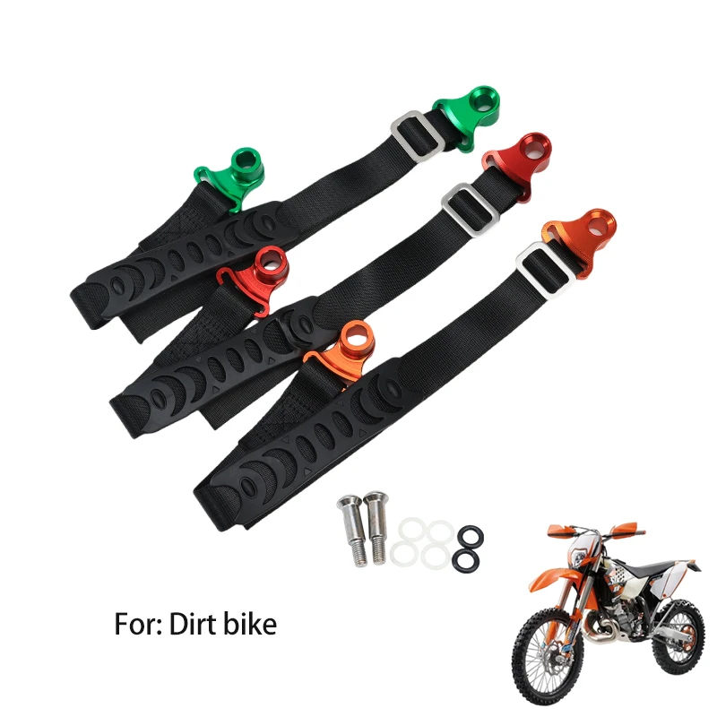 

Motorcycle Parts Aluminum Alloy Nylon Big Hole Trailer Belt Universal For Dirt Pit Bike High Quality Motorcycle Accessories