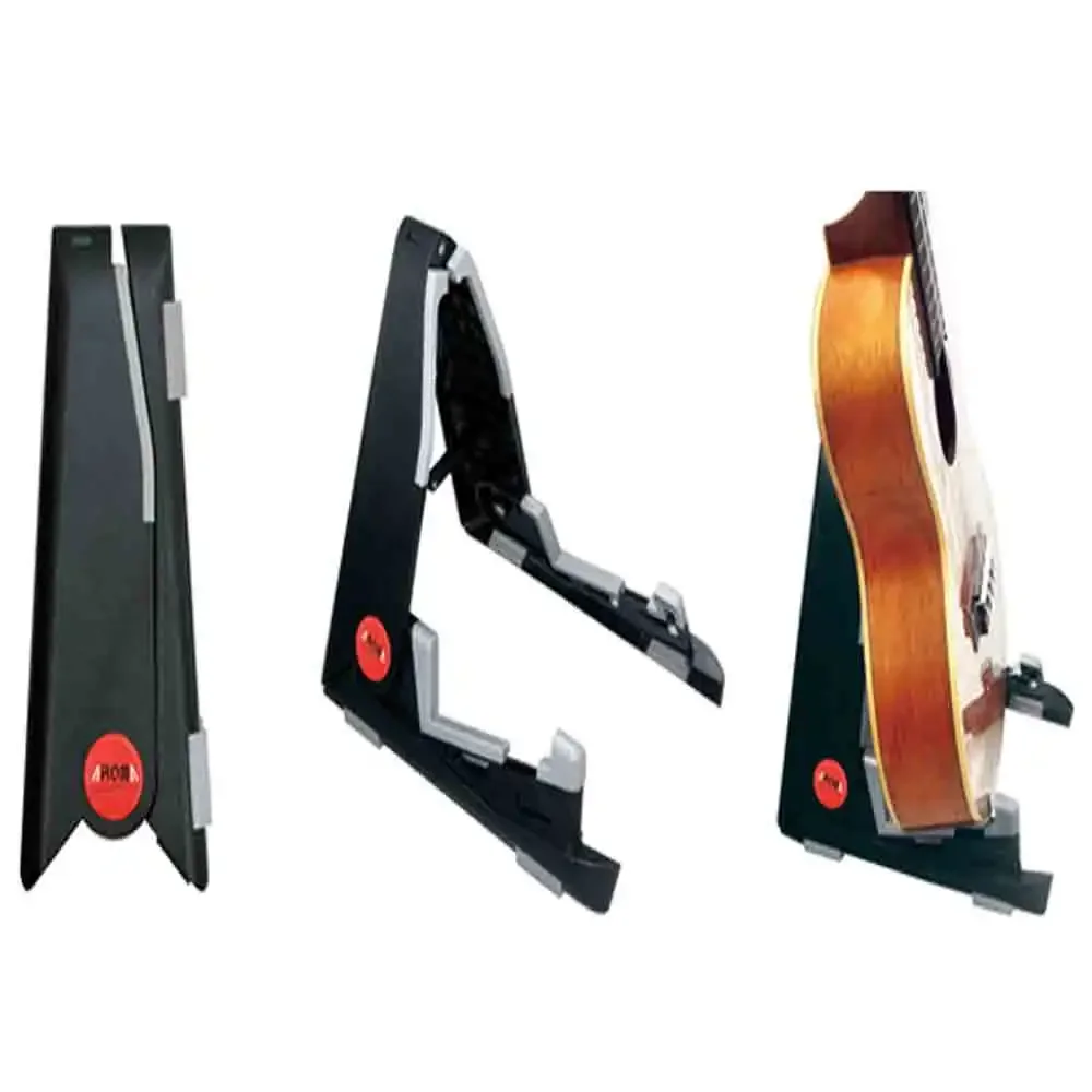 Aroma AGS-01 AUS-02 Universal Folding Guitar Stand Portable Guitar Stand For Electric Acoustic