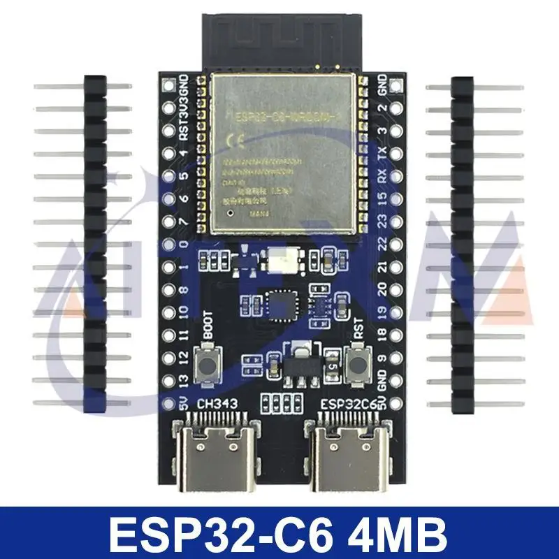 ESP32-C6 ESP32 WiFi+Bluetooth Internet Of Things ESP Development Board Core Board ESP32-C6-DevKit C N4R2 N8R2 N16R2 For Arduino