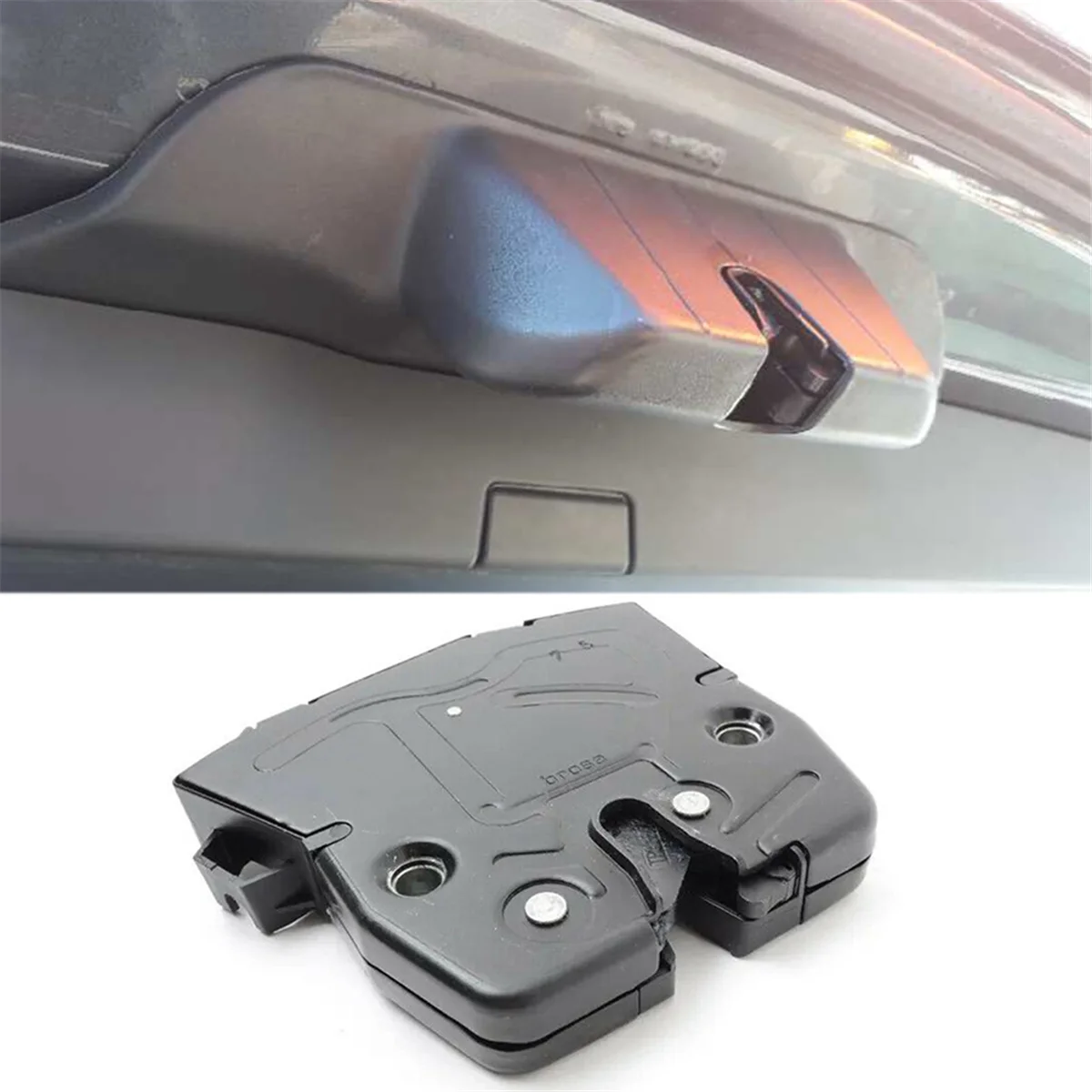 Imagem -03 - Trava Traseira do Carro Tailgate Trava Trunk Lid Lock Atuador Motor Trunk Lid Lock 51247206579 para Bmw E70 x5 20062013 51247308849