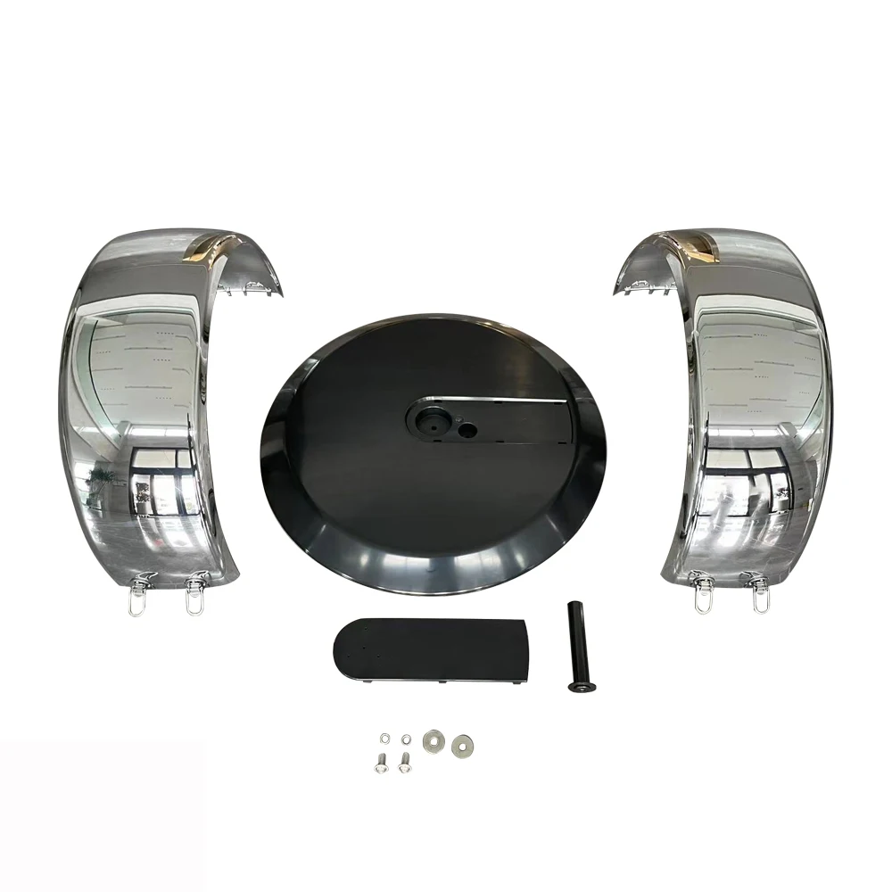 

High Quality Bright Silver Plating G-Syle Back Spare Tire Cover Wheel Yre Cover for Suzuki Jimny 2018+