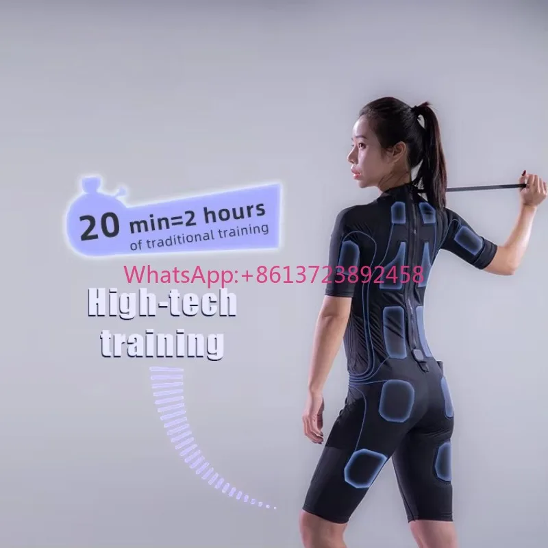 Personal Home EMS Fitness Easy Sports Skin Vision Body Separate Dry EMS Power Kit, Battery Free