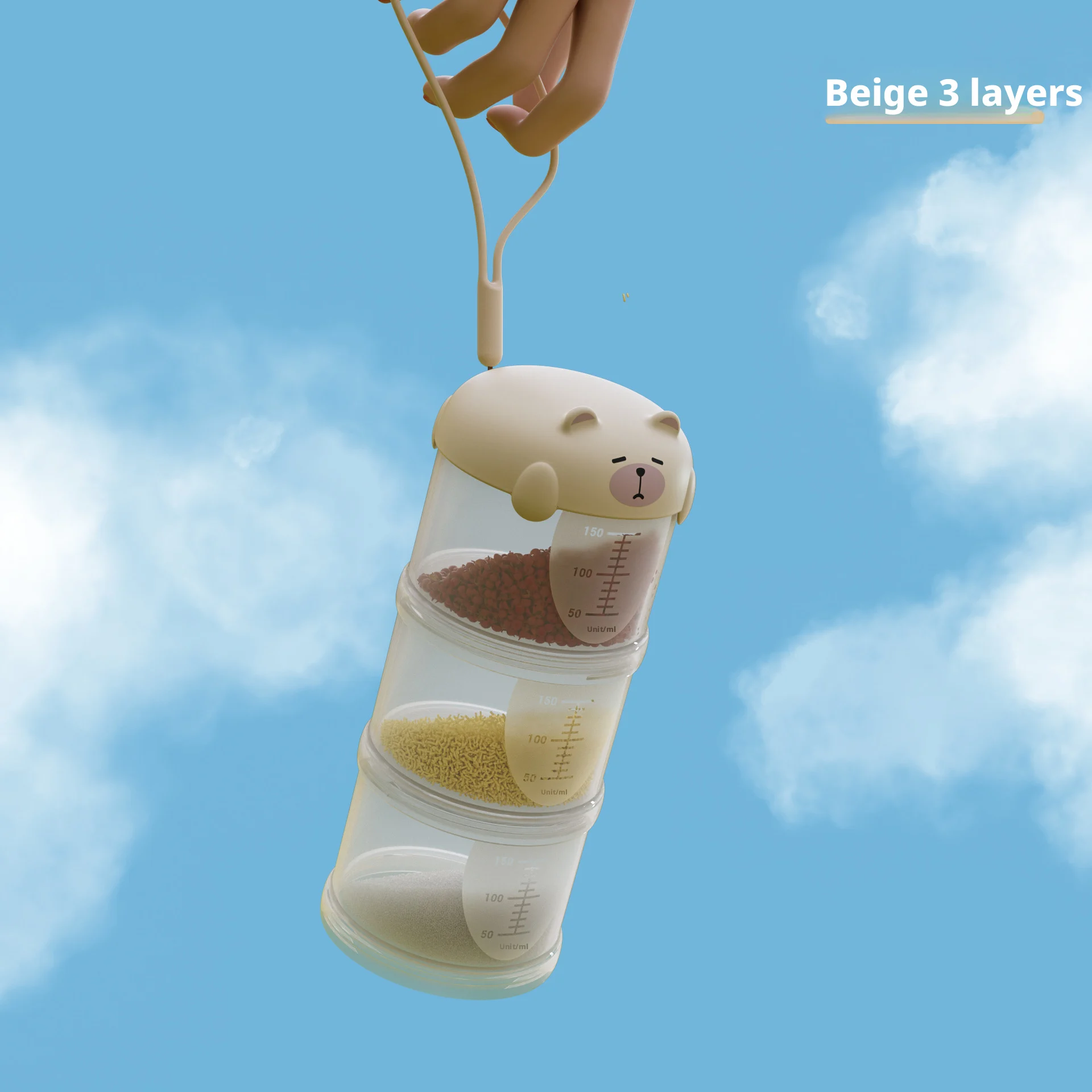 

Portable Salt And Pepper Shaker Transparent Spice Dispenser 3 Compartment Camping Seasoning Jar With Lids For Cooking BBQ