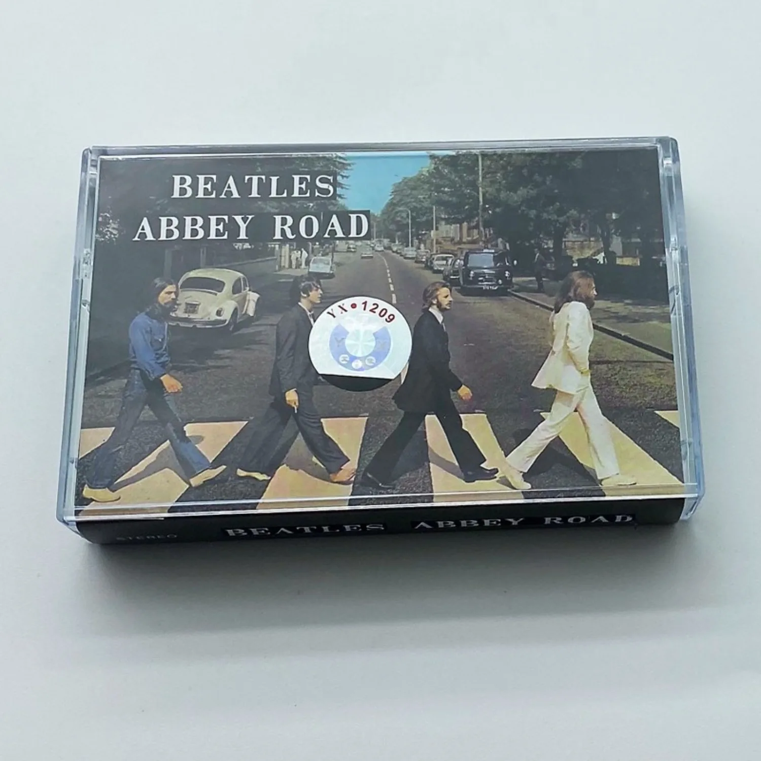 

The Beatles Abbey Road Classic Rock Audio Cassette Tape Vintage Retro Analog Sound Collectible for Fans Home Art Decor