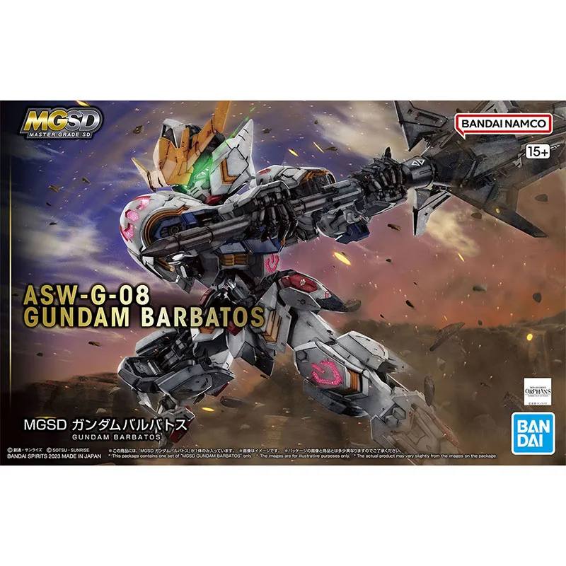 Bandai Genuine ASW-G-08 GUNDAM BARBATOS MGSD Anime Action Figure