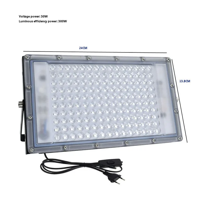 Led 100W 300W Purple Light 365nm UV Curing Lamp 395nm Fluorescent Detection Lamp Shadowless Glue UV Curing lamp Green Oil Resin image 3