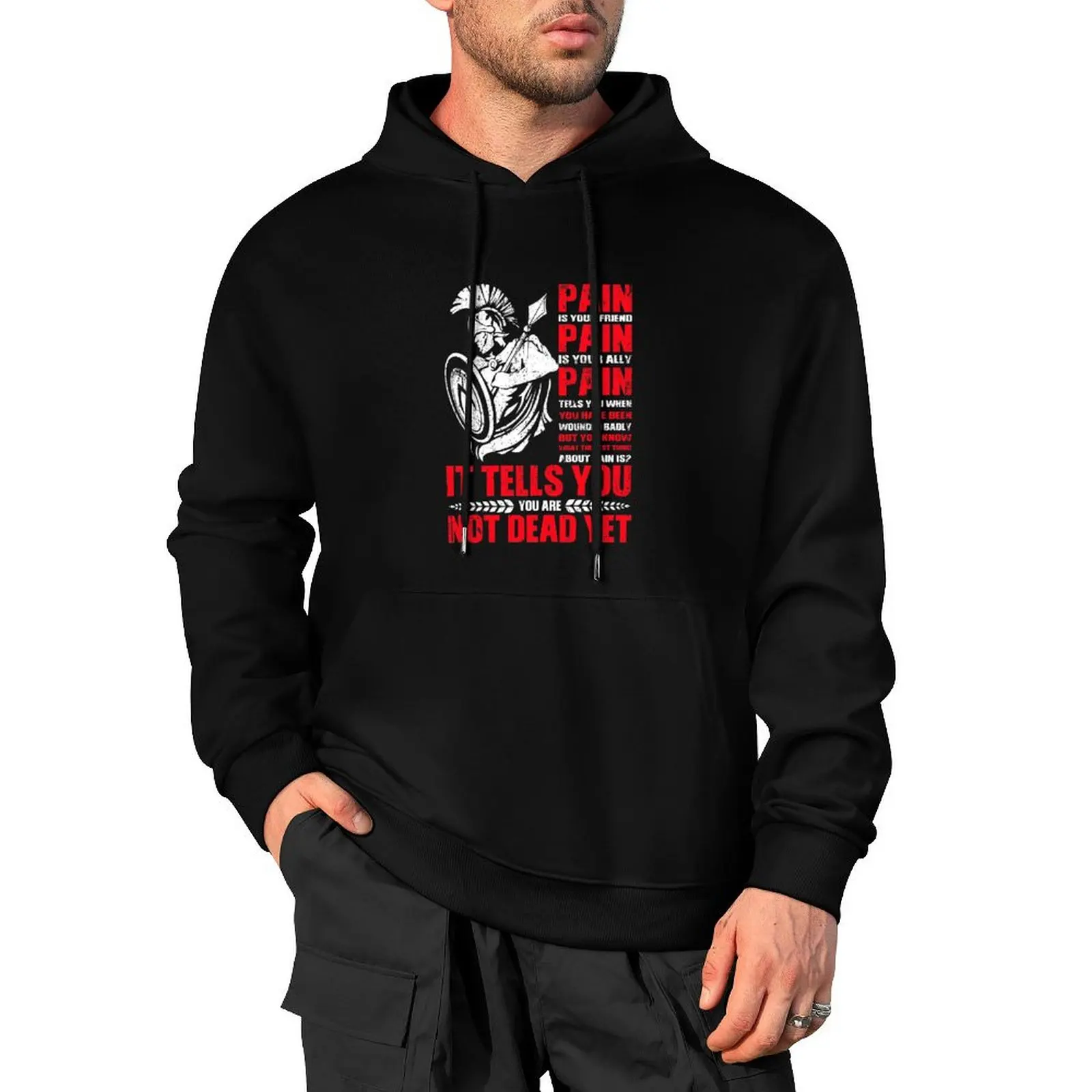 Spartan Molon Labe Pullover Hoodie autumn jacket men male clothes mens clothes men clothes oversized hoodie