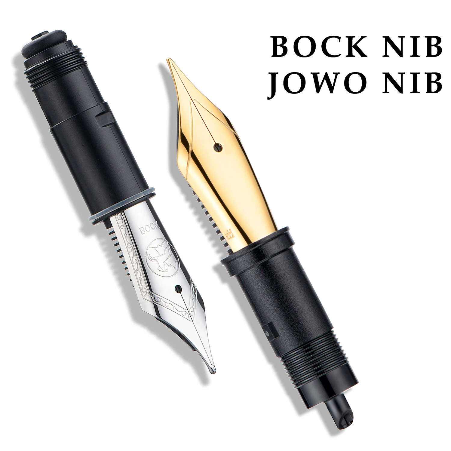 

In Stock ! German No. 6 BOCK/JOWO Nib Fountain Pen Nib Original Imported Silver EF/F/M/B Size Metal Spare Gold/Silver Nib