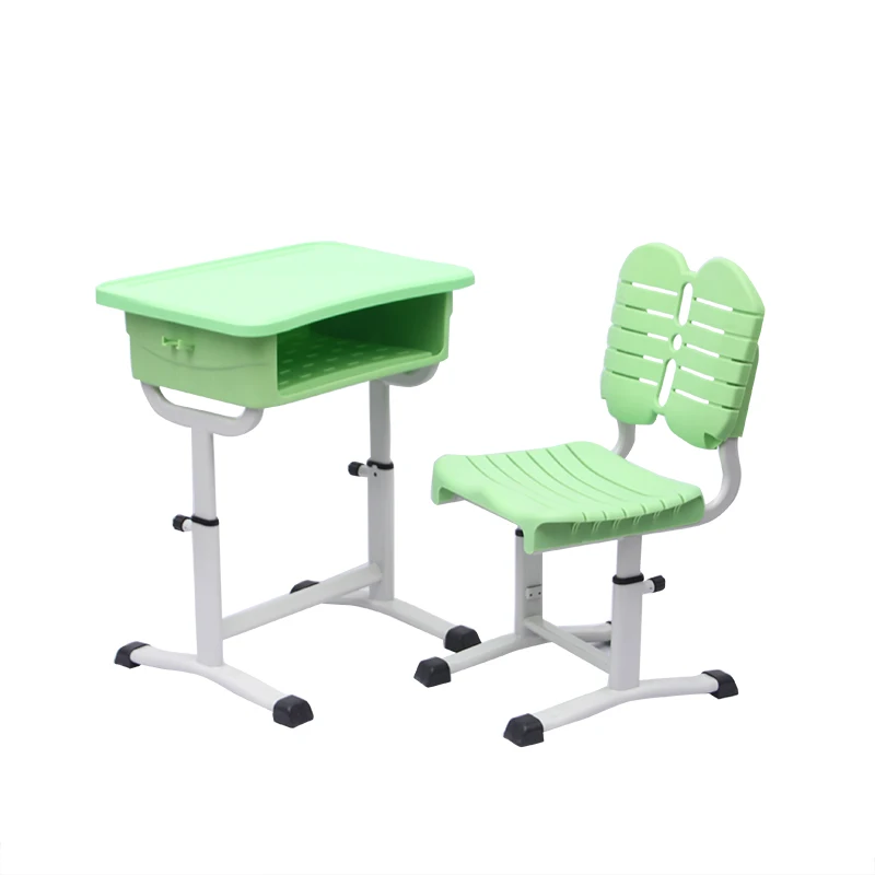 

Factory Direct Sales School Furniture Student Table School Adjustable Height Student Study Table Single Person Table and Chair