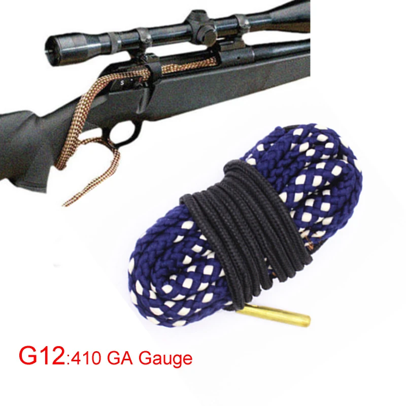 تتحمل الأفعى الأنظف Boresnake بندقية تنظيف عدة عيارات بندقية مسدس برميل فرشاة ل 5.56 مللي متر/.223/.22/9 مللي متر/كال.380/12 GA/. 30 كالور #6