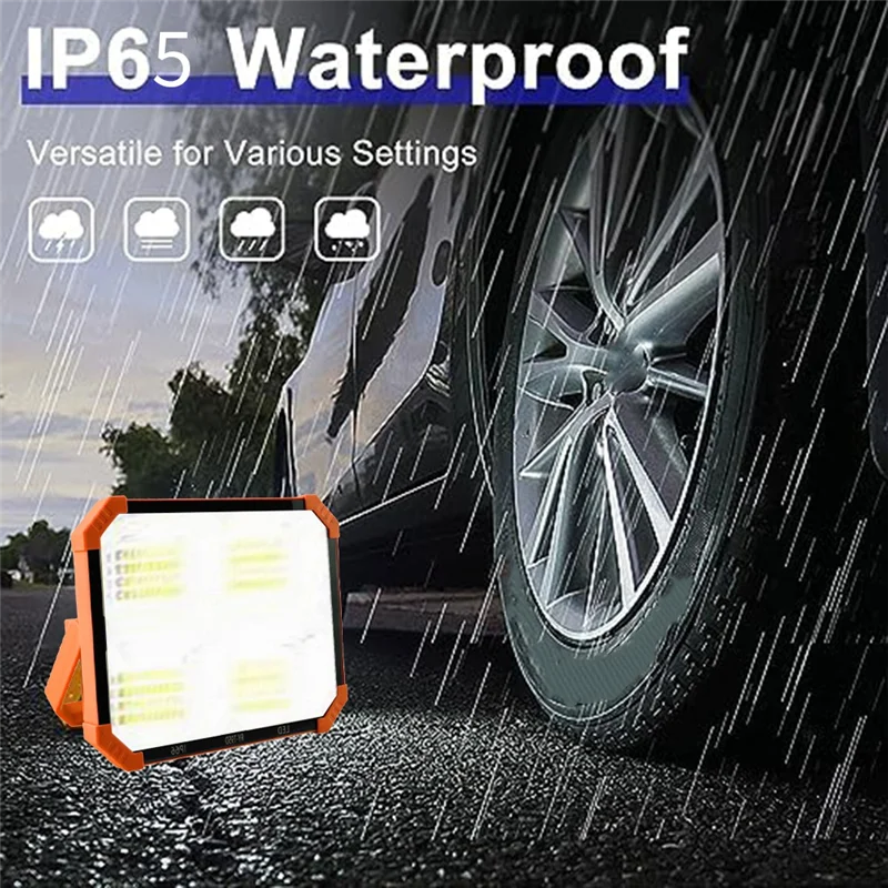 

Solar Light Orange Portable Solar Light With 500LM LED Floor Light Perfect For Outdoor Camping And Emergency Lighting