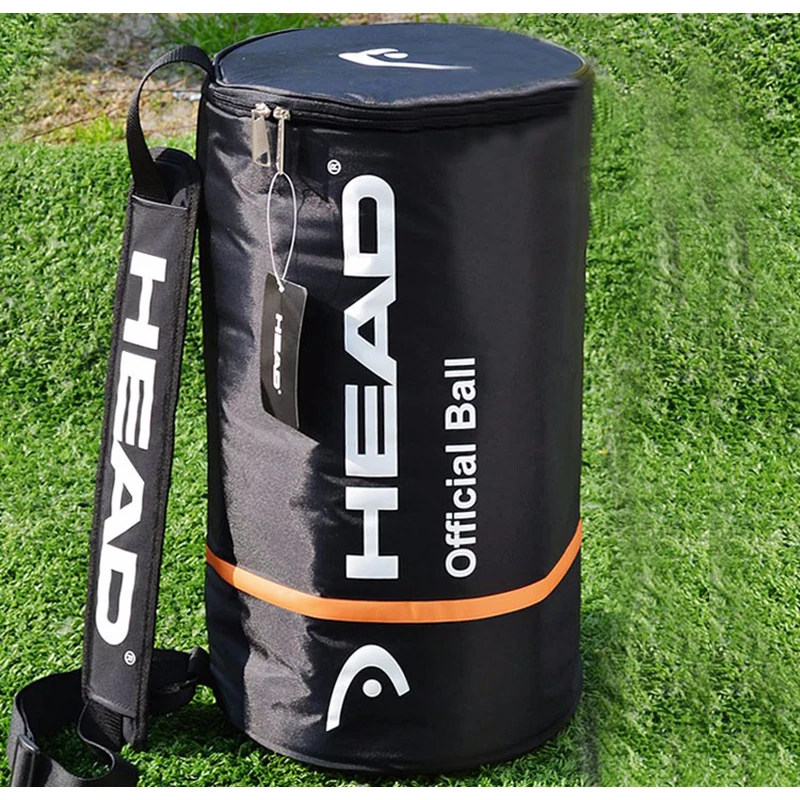 HEAD Tennis Tube Bag Thickened travel backpack Waterproof with heat insulation Shoulder bag For 100 pcs ball bucket bag