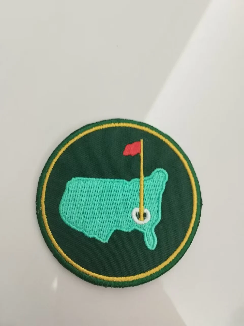 AUGUSTA MASTERS NATIONAL DOS EUA PGA GOLF GREEN JACKET FELT PATCH 3 polegadas