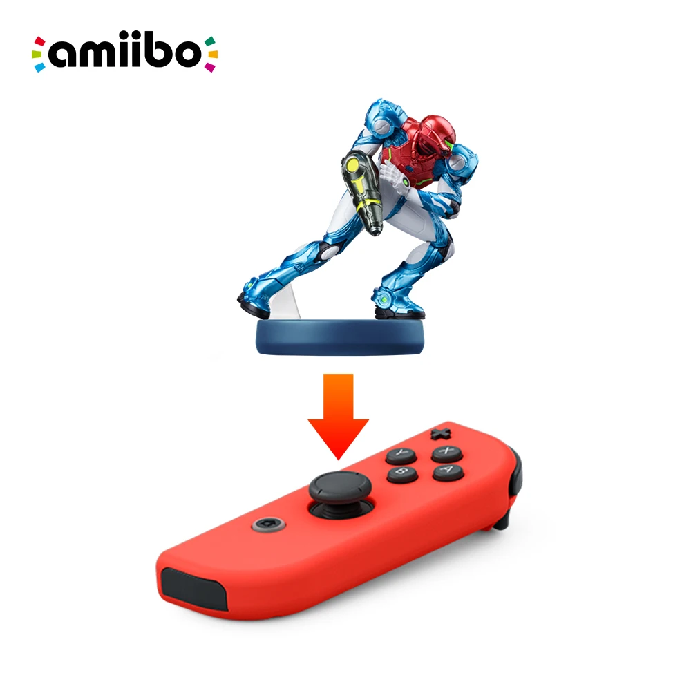 Amiibo-samus شكل لنينتندو سويتش ، emmi لعبة وحدة التحكم ، نموذج التفاعل #3