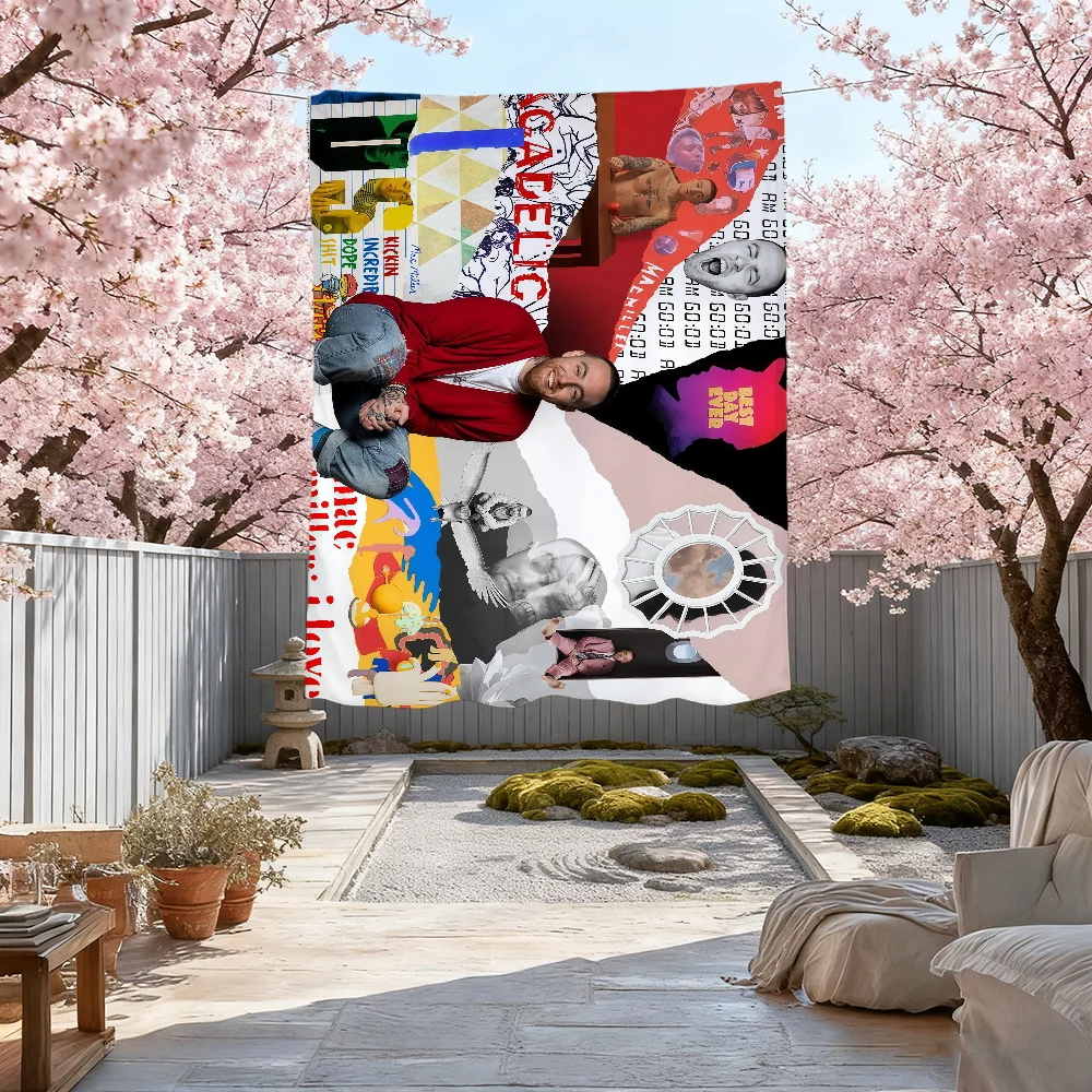 Rap Star Singer M-Mac Flag For Outdoor M-Miller Camping Bar Picnic Party Home Decoration Ornaments Banner