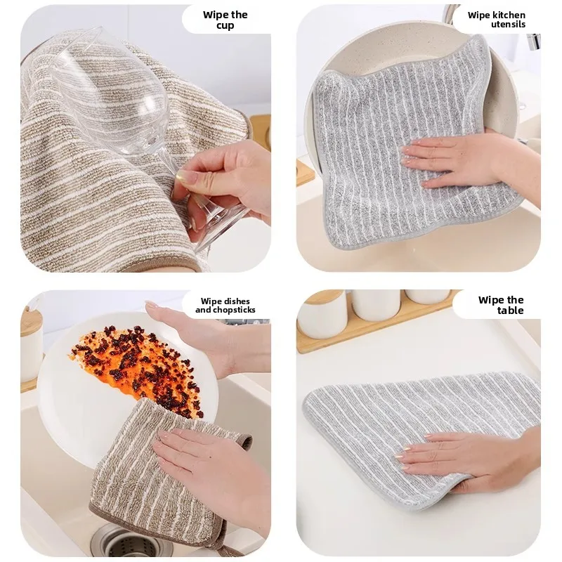 Picture 6: Specialized degreasing kitchen cloth: stain-resistant, easy to clean, absorbs water without shedding