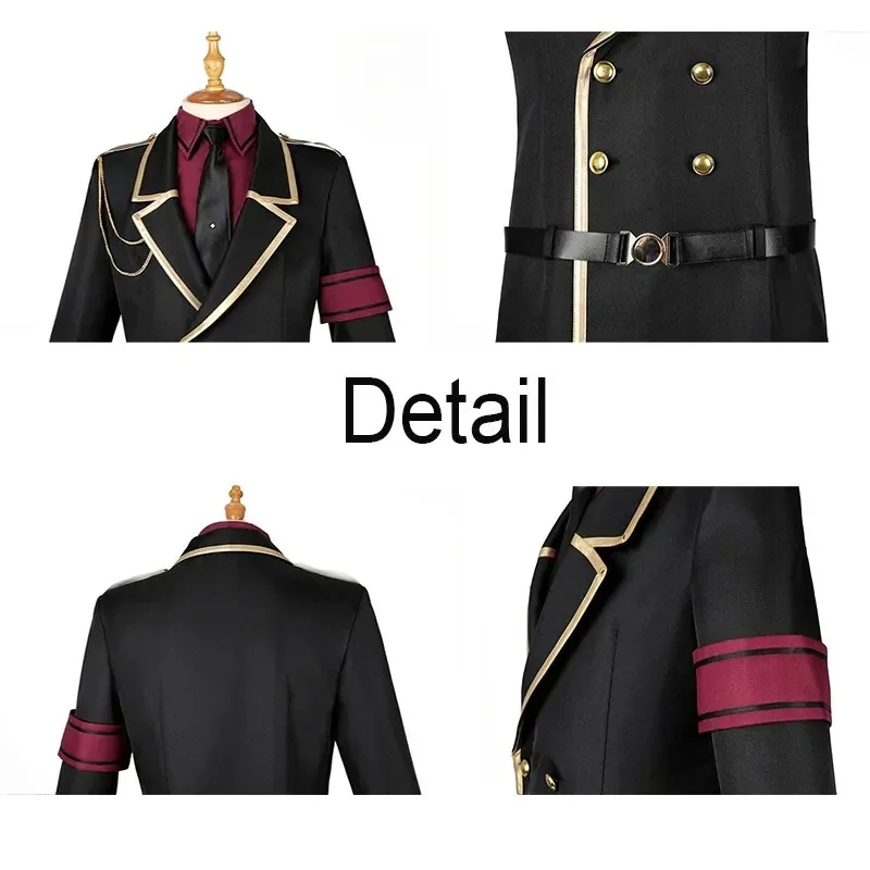 DY20 أنيمي ميموري Byakuya ميرا تأثيري حلي موحدة الأكمام الجوارب مجموعة كاملة النساء والرجال دعوى حفلة كرنفال عرض مسرحي الزي #4