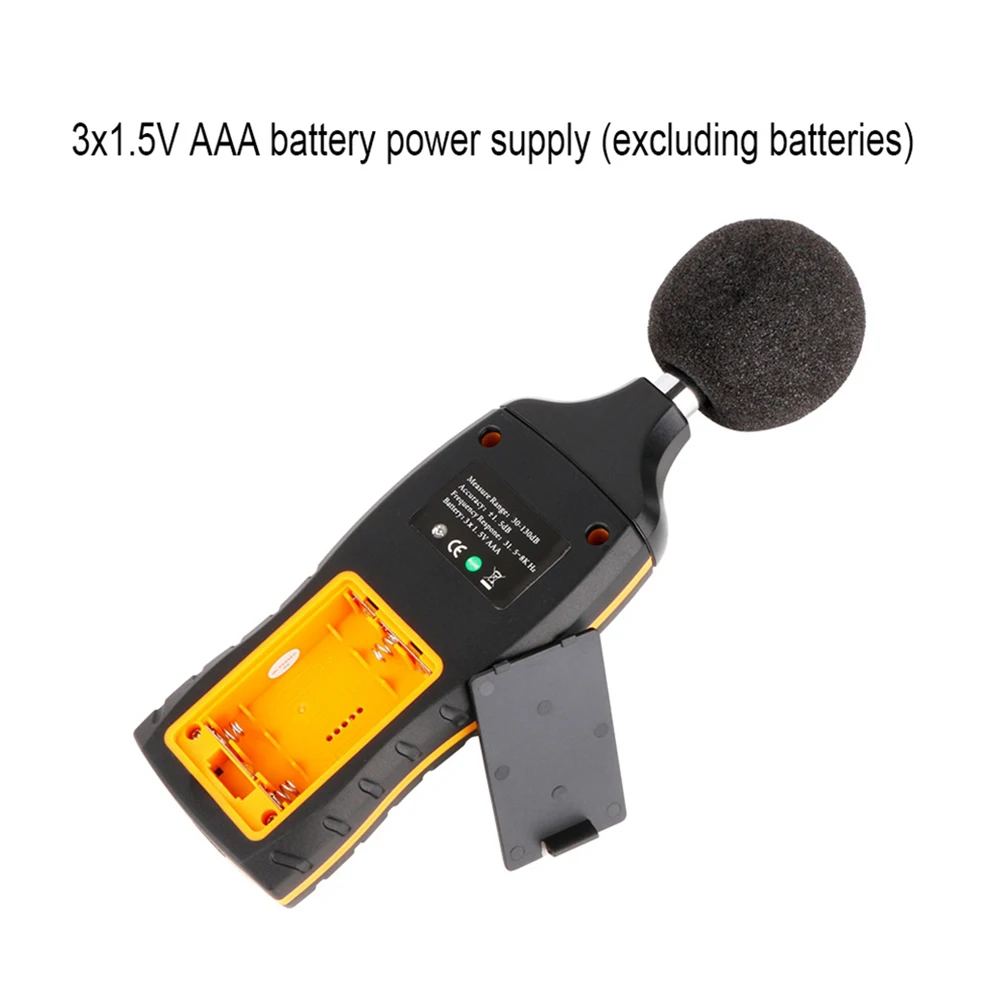 SNDWAY LCD Digital Sound Noise Level Meter Professional Decibelimeter Noise Level Decibel Meter SW-523 SW-524