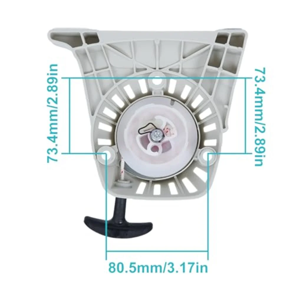 For FS91 FS111 FS131 KM91R KM111R KM131R For Recoil Pull Starter Assembly Plate Handle For Trimmer Brush Engine Parts