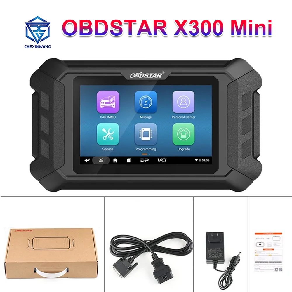 

OBDSTAR X300 MINI for PSA IMMO Key Programming Cluster Calibration Adjustment Supports Oil Reset Upgrade of H108