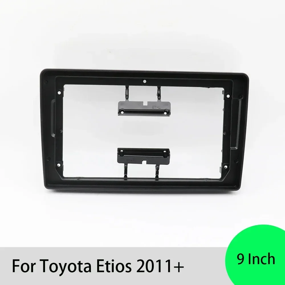 For Toyota Etios 2011+ 9inch Car Radio Fitting Frame Installation DVD Interface Stereo GPS Navigation Adapter Panel