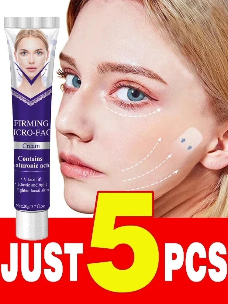 

V-Shaped Slimming Face Cream Lift Firm Remove Double Chin To Create A Small V Face Anti-Aging Beauty Massage Products