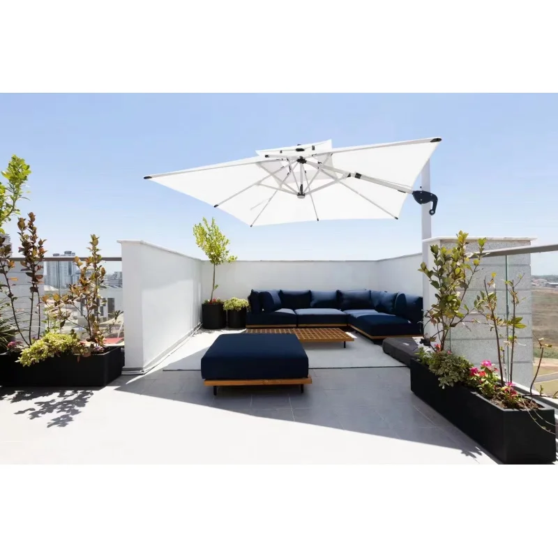 custom.High Quality Large Roman Patio Outdoor Parasol with Aluminum Frame and Polyester Sail