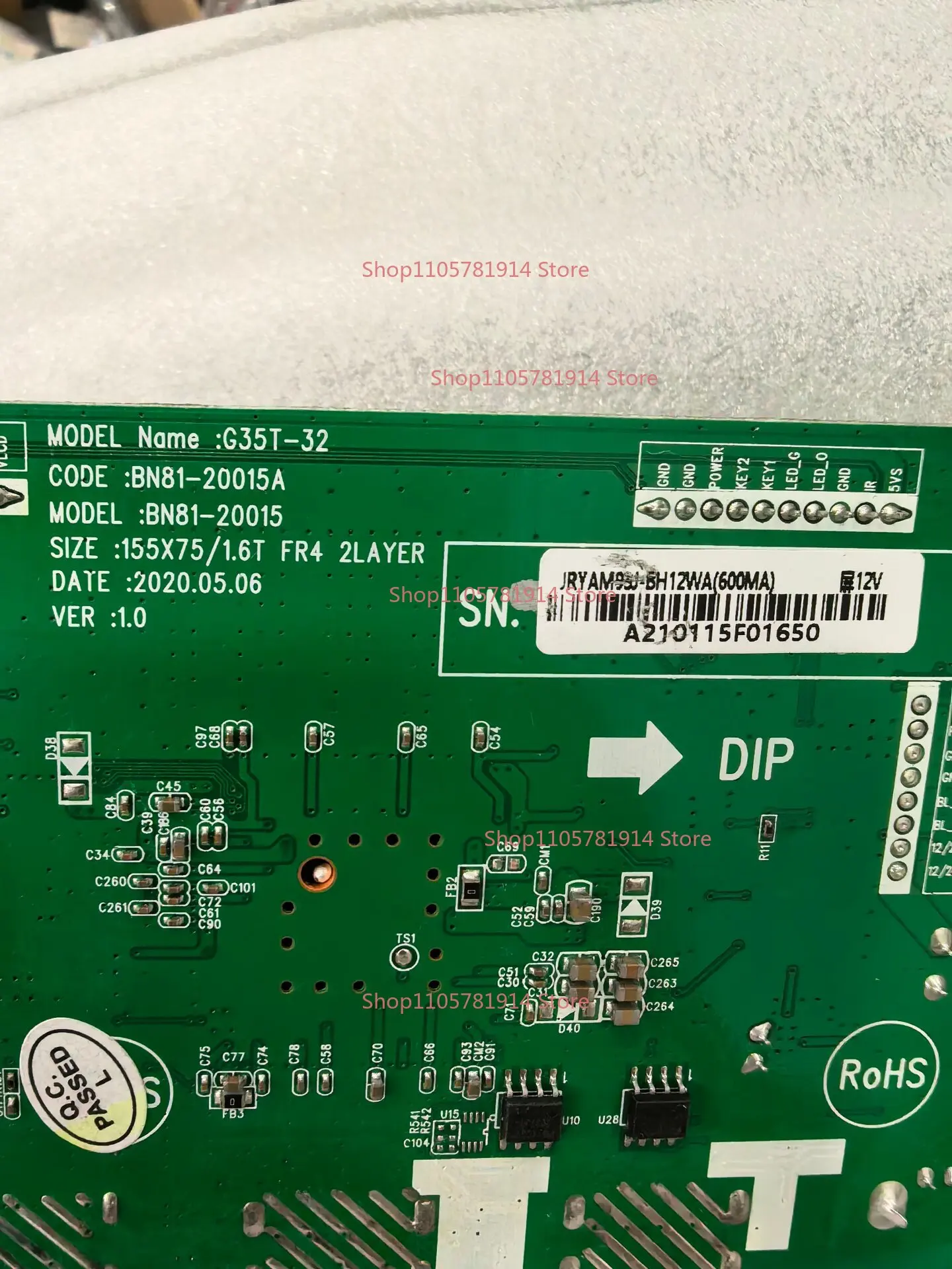 For Samsung C32G35TFQ Monitor Main Board Driver Board G35T BN81-20015A JRY-W9UHD-TB1