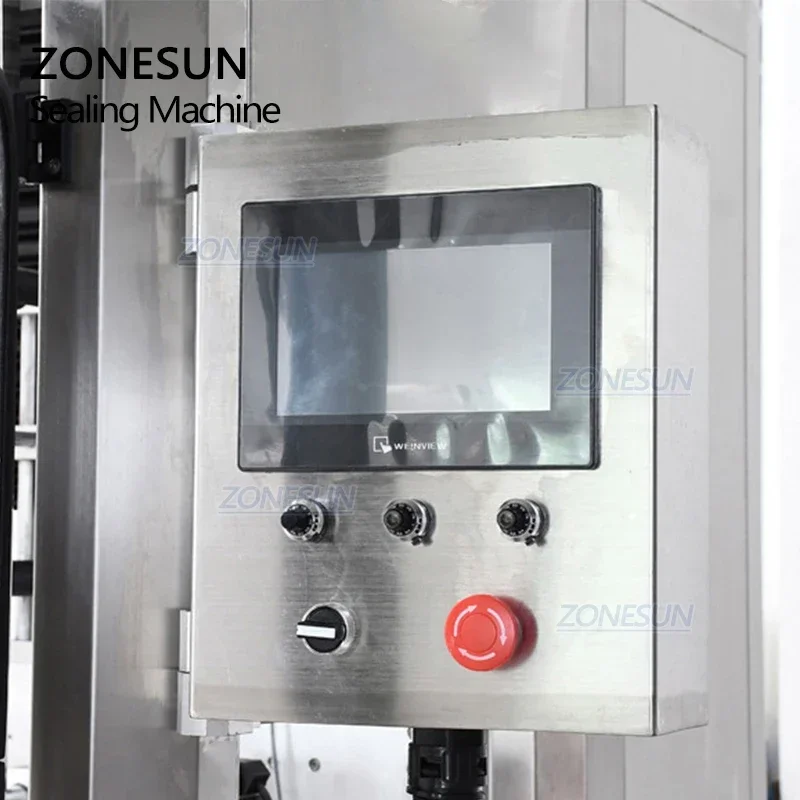 ZONESUN ZS-STB150 Automatic Sleeve Label Shrinking Machine Shrink Film Wrapping Machine for Plastic Bottle Beverages Sauces