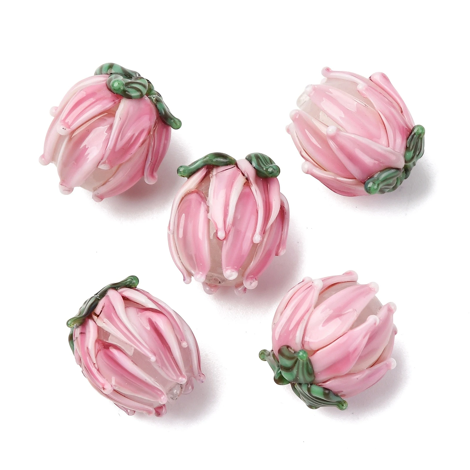 ลูกปัดดอกทิวลิปทำมือ 20 ชิ้น ล - Embellishment Crafts บทวิจารณ์และราคา