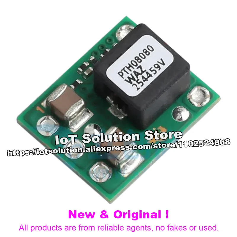 1PCS PTH08080WAZT 2.25 A, 4.5-V to 18-V Input Wide Adjust Miniature Power Module