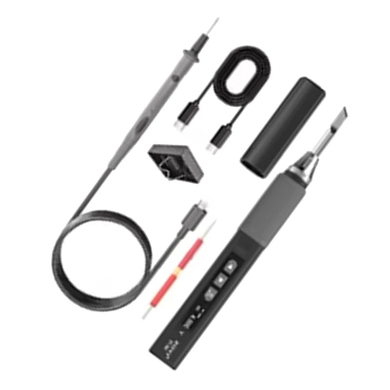 ABSU ZOYI N2 Portable Smart Soldering Iron + Multimeter High Power Adjustable Temperature Welding Professional Home